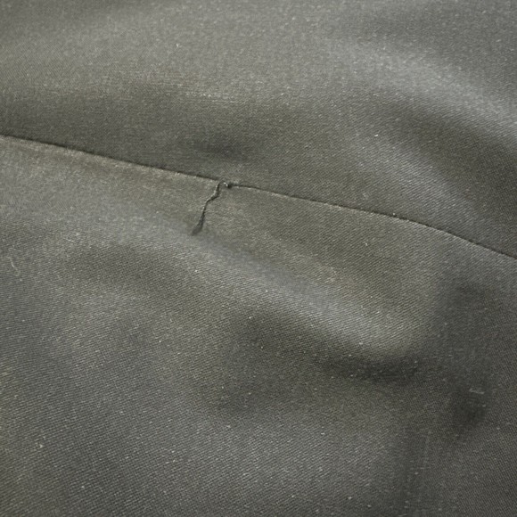 Theory Women's Pencil Skirt With Slit Black Size 10 Size 31 Waist - Picture 7 of 8